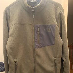 North Face men’s full zip fleece jacket